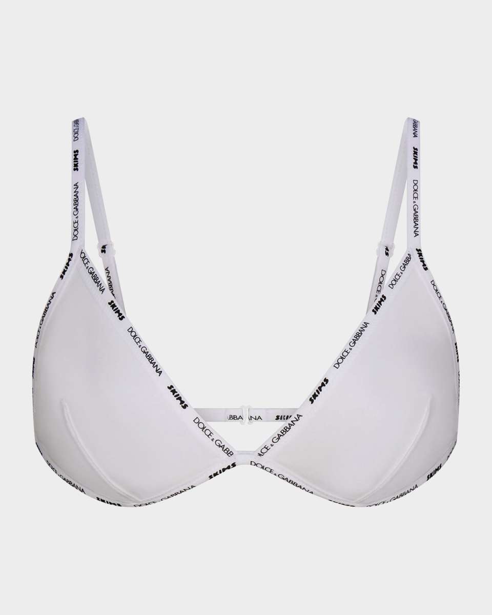 Cotton Jersey Triangle Bralette